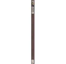 Open trapprofiel voor traprenovatie, laminaat, walnoot-look, 130 centimeter bij 5,6 centimeter, voor open trappen.