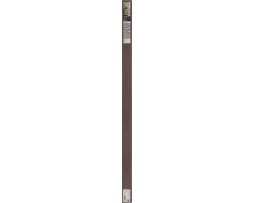 Open trapprofiel voor traprenovatie, laminaat, walnoot-look, 130 centimeter bij 5,6 centimeter, voor open trappen.