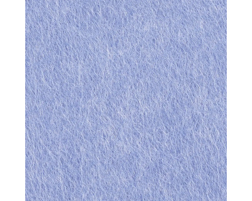 Detailopname van een gestructureerd lichtblauw viltoppervlak.
