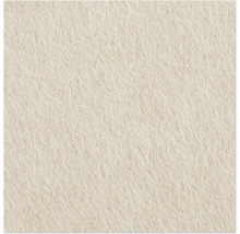 Detailopname van de vezelige oppervlaktestructuur van vilt of vliesmateriaal.