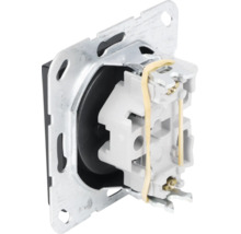 Inbouwcontactdoos basiselement met draagring voor elektrische installaties.