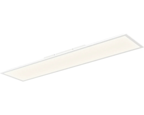 Slank, rechthoekig ledpaneel voor plafond- of wandmontage.