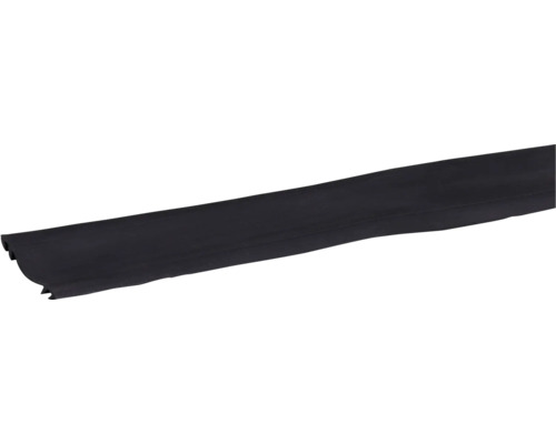 Afdichtingsprofiel van zwart rubber voor deuren en ramen.