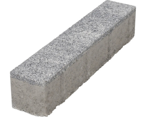 Rechthoekige betonnen palissadesteen met gestructureerd oppervlak voor tuinafscheiding