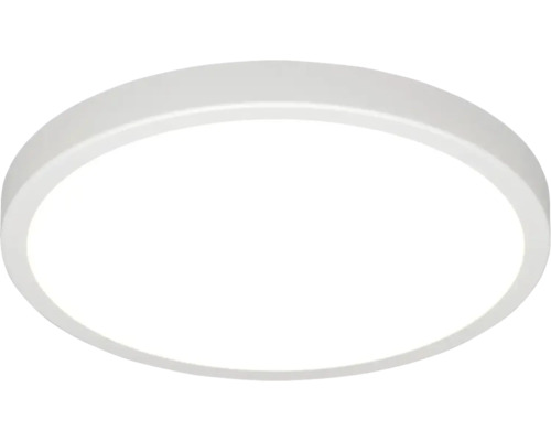 Ronde, platte LED-plafondlamp voor plafondmontage.