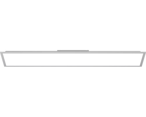 Vlak, rechthoekig LED-paneel voor plafond- of wandmontage.