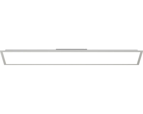 Rechthoekig, vlak LED-paneel als plafondlamp voor een gelijkmatige verlichting.