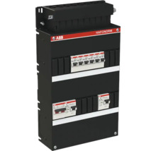 ABB Hafonorm groepenkast met installatieautomaten en aardlekschakelaars.