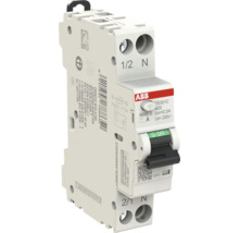 ABB aardlekautomaat DS301C, B-karakteristiek, 20 Ampère, 300 Milliampère, 1-polig plus nul.