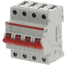 ABB Lastscheider SD 204, 4-polig, 63 Ampère, voor DIN-rail montage.