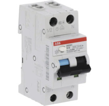 ABB Logo Aardlekautomaat DS201 B16, 6000 Ampère kortsluitvastheid, 30 Milliampère aardlekstroom.