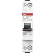 ABB aardlekautomaat DS301C B16, 30 milliampère, 230 volt, 1-polig plus nul, ABB Logo.