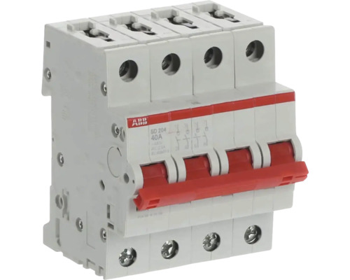 ABB lastscheider SD 204, 4-polig, 40 Ampère.