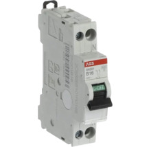 ABB installatieautomaat SN201 B16, enkelpolig, 16 Ampère, B-karakteristiek voor elektrische installaties.