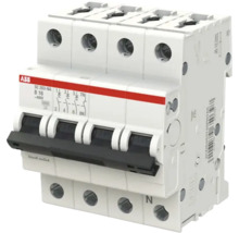 ABB installatieautomaat SC 203-NA B 16, 400 Volt, 3-polig plus nul, ABB Logo.