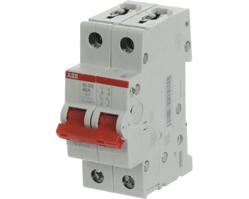 ABB Lastscheider SD 202 40 Ampère, tweepolig.