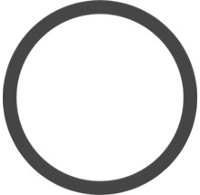 Donkergrijze ring.