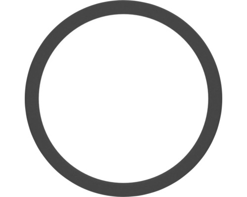 Donkergrijze ring.