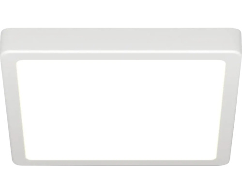 Vierkante LED-plafondlamp met plat design.