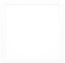 Vierkant LED-paneel met plat frame voor plafond- of wandmontage.