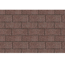 Gestructureerde dakshingles in rechthoekige vorm als dakbedekking