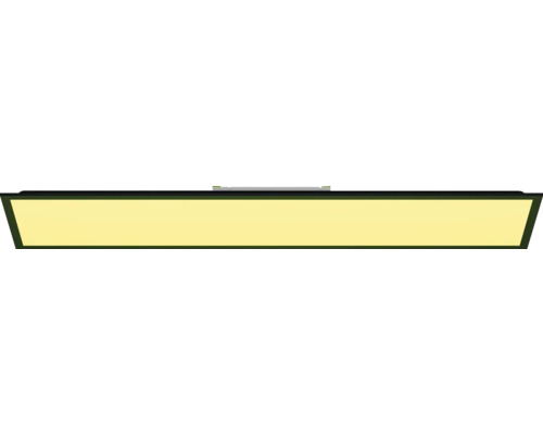 Vlakke rechthoekige LED-lamp.