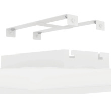 Witte metalen montagebeugel voor LED-panelen