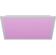 Rechthoekig led-paneel voor plafond of wand met vlak frame.