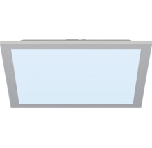Rechthoekig led-paneel met vlakke omlijsting voor plafond- of wandmontage.
