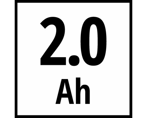 2,0 ampère-uur