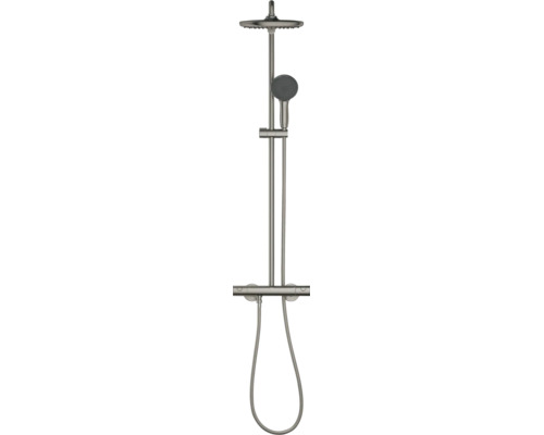 Grohe douchesysteem met thermostaatkraan inclusief hoofddouche en handdouche.