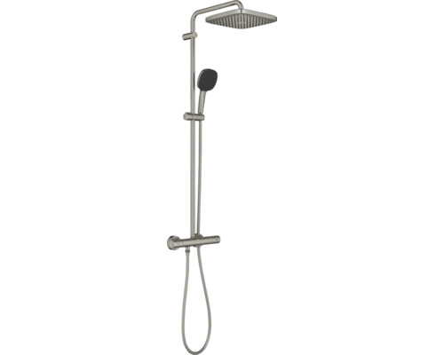 Grohe douchesysteem met thermostaatkraan, vierkante hoofddouche en handdouche