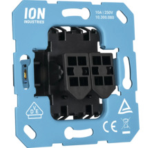 ION INDUSTRIES Duo LED dimmer basiselement met draagring, 10 Ampère, 250 Volt.