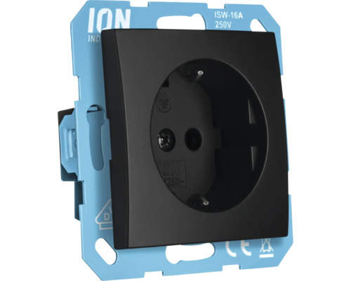 Stopcontact basiselement van Ion Industries met 16 Ampère en 250 Volt
