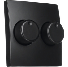 Dubbele draaidimmer voor lichtregeling in het interieur