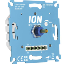 ION 1 tot 10 Volt draaidimmer regelmodule voor verlichting met schroefaansluiting en markeringen voor elektrische installatie