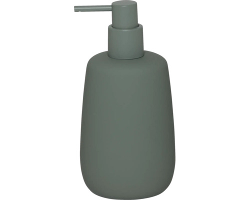 Matte groene zeepdispenser met pompsysteem
