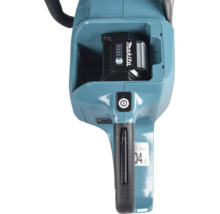 Makita accu gereedschap detailweergave met geplaatste accu en bedieningselementen