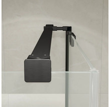Douchewand stabilisatiestang voor douchewand van metaal in modern design