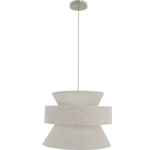 Moderne hanglamp met getrapte stoffen kap voor kamerverlichting
