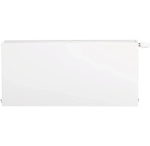 Paneelradiator met vlakke voorplaat en thermostaatknop