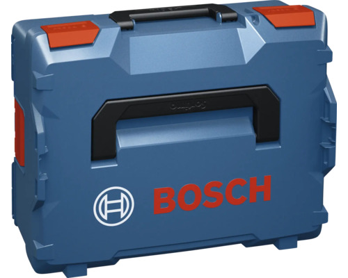 Blauwe Bosch kunststof gereedschapskoffer L-Boxx voor het vervoeren van elektrisch gereedschap