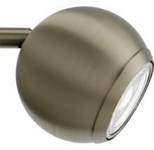 Ronde spotkop van metaal voor binnenverlichting