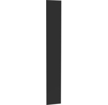 Een verticale rechthoekige strip van metaal.