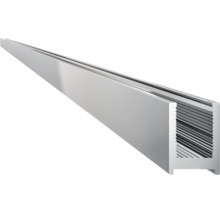 U-profiel van aluminium voor het monteren van glaspanelen
