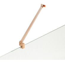 Stabilisatiestang voor douchewand voor wandmontage, metaal