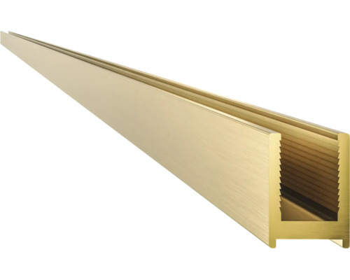 U-profiel van metaal voor glasconstructies