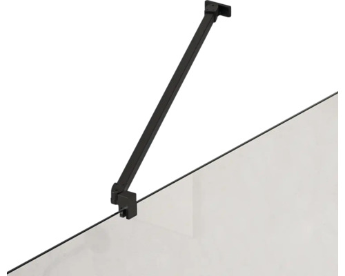 Stabilisatiestang voor douchewand voor wandmontage van metaal