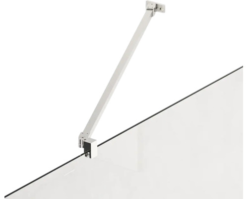 Stabilisatiestang voor douchewand van metaal