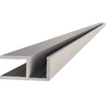 H profiel van aluminium voor interieurbouw en voor het verbinden van plaatmaterialen